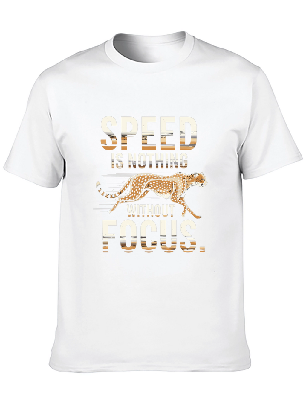 Speed & Focus Graphic Tee - Mens Black T-Shirt