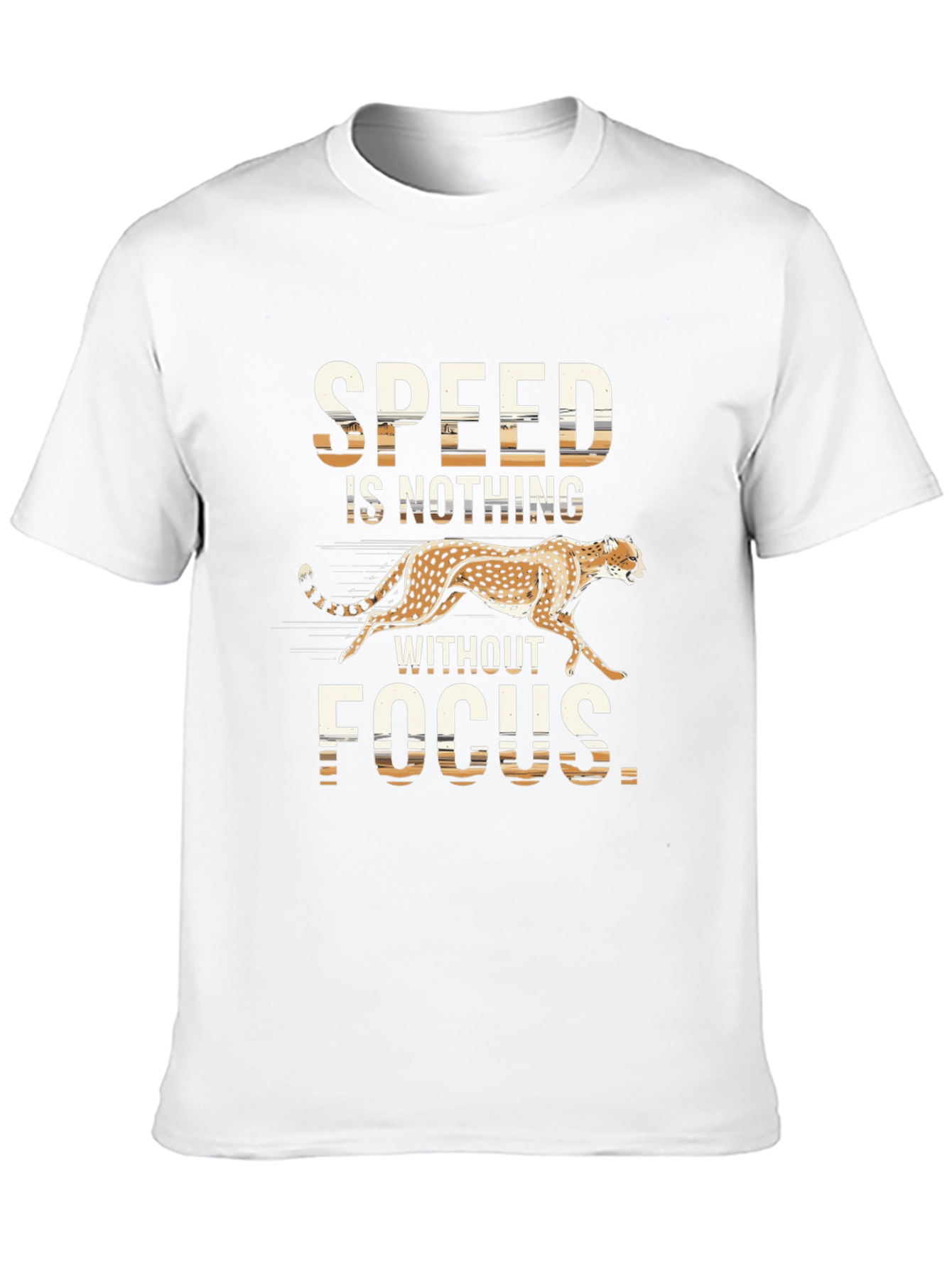 Speed & Focus Graphic Tee - Mens Black T-Shirt
