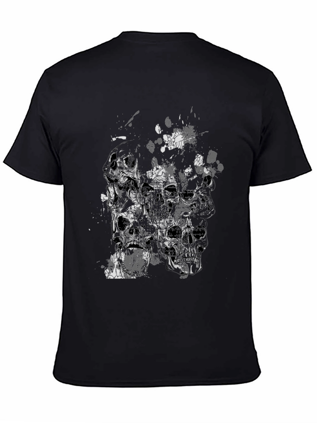 Skull Graphic Print Tee