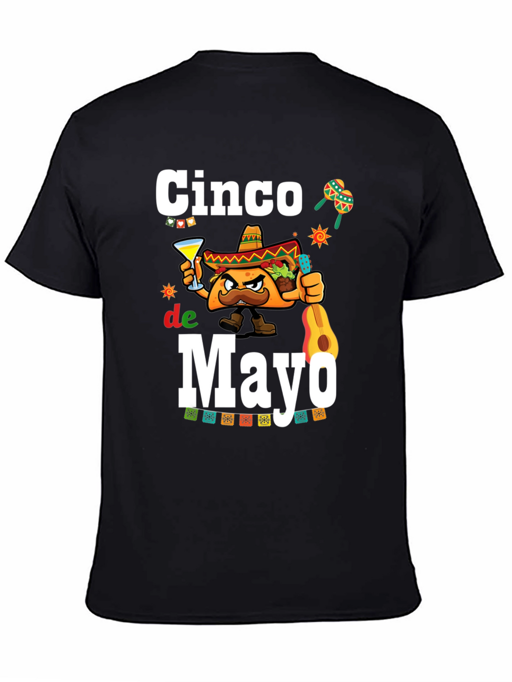 Cinco de Mayo T-Shirt - Taco Fiesta Party Tee