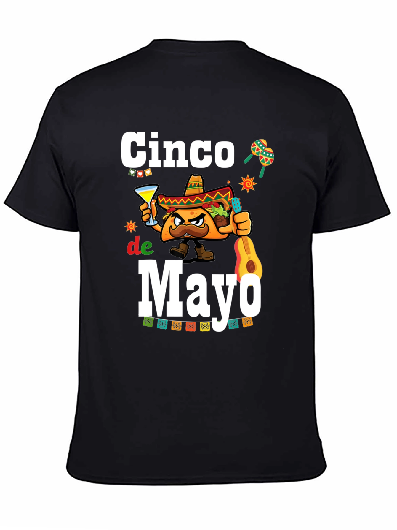 Cinco de Mayo T-Shirt - Taco Fiesta Party Tee