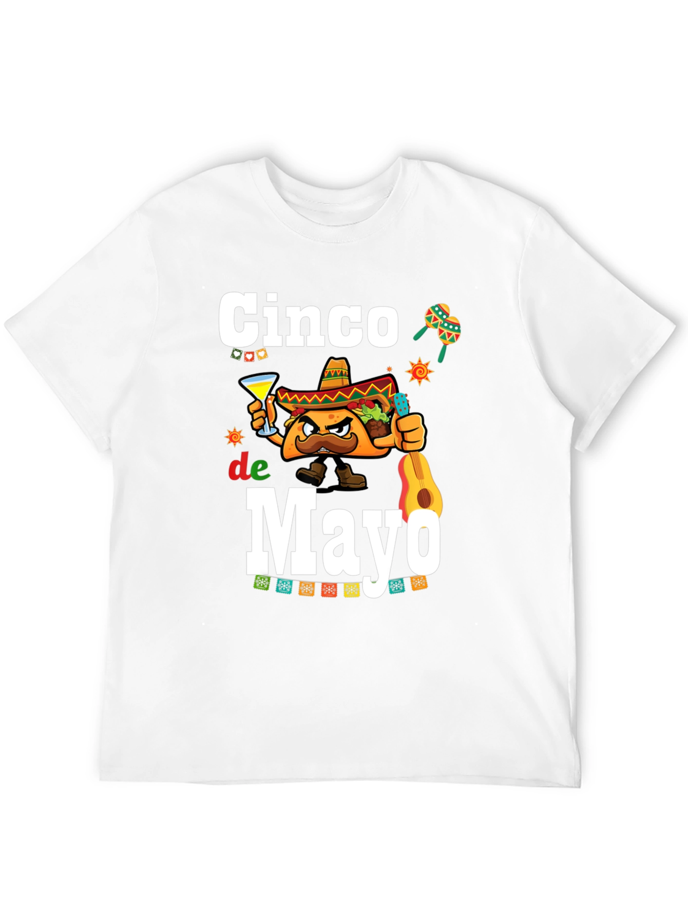 Cinco de Mayo T-Shirt - Taco Fiesta Party Tee