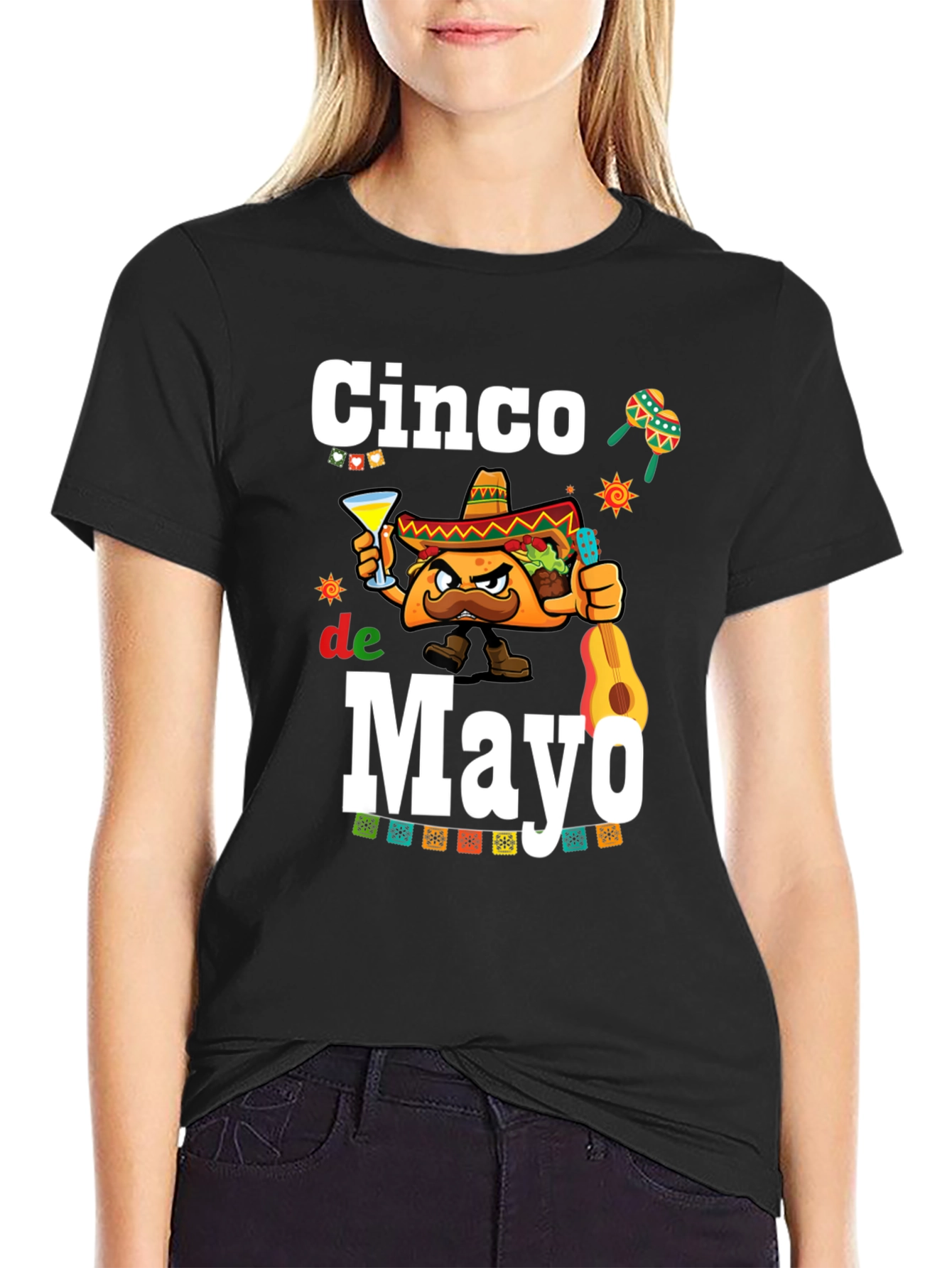 Cinco de Mayo T-Shirt - Taco Fiesta Party Tee