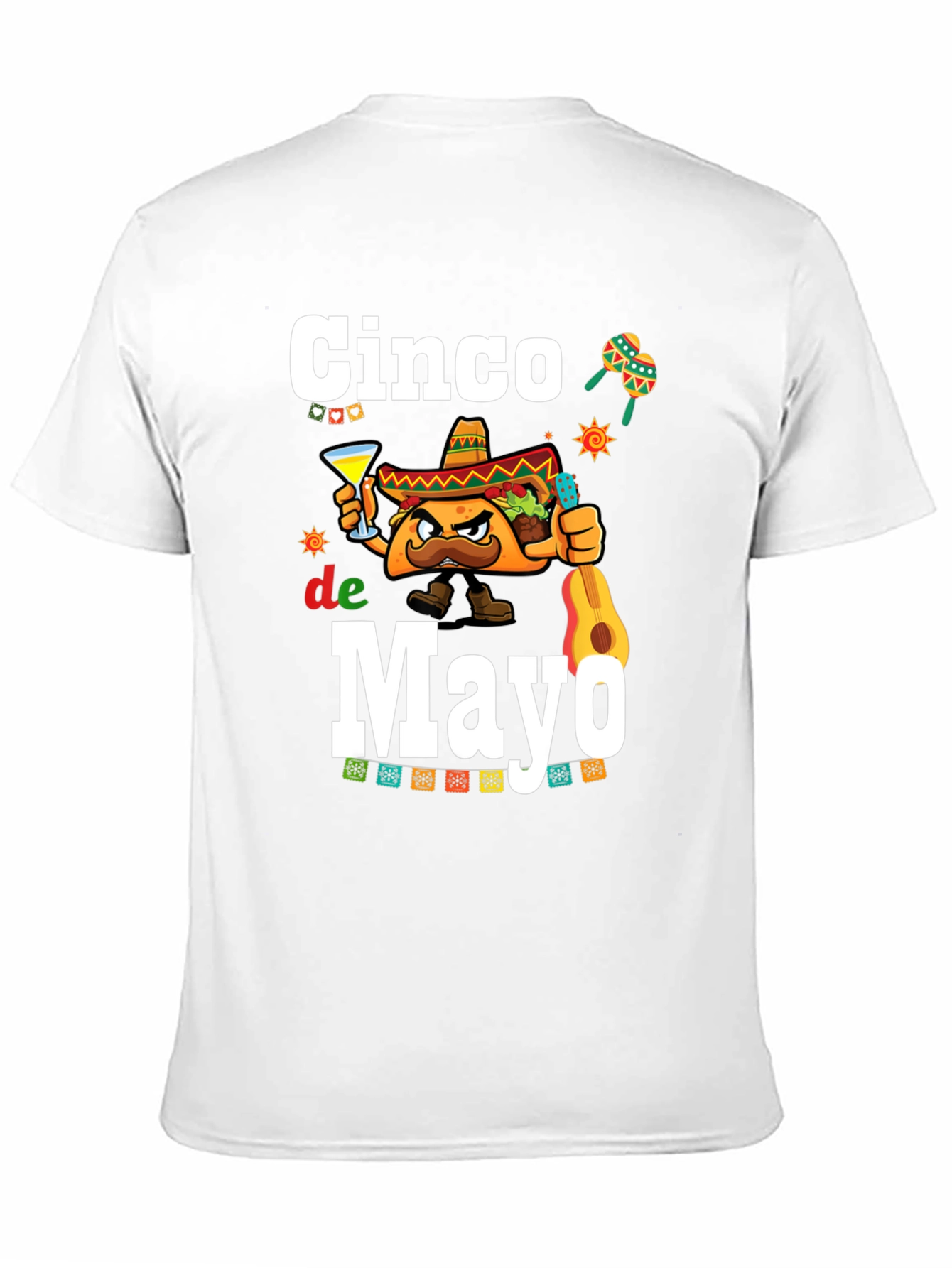 Cinco de Mayo T-Shirt - Taco Fiesta Party Tee