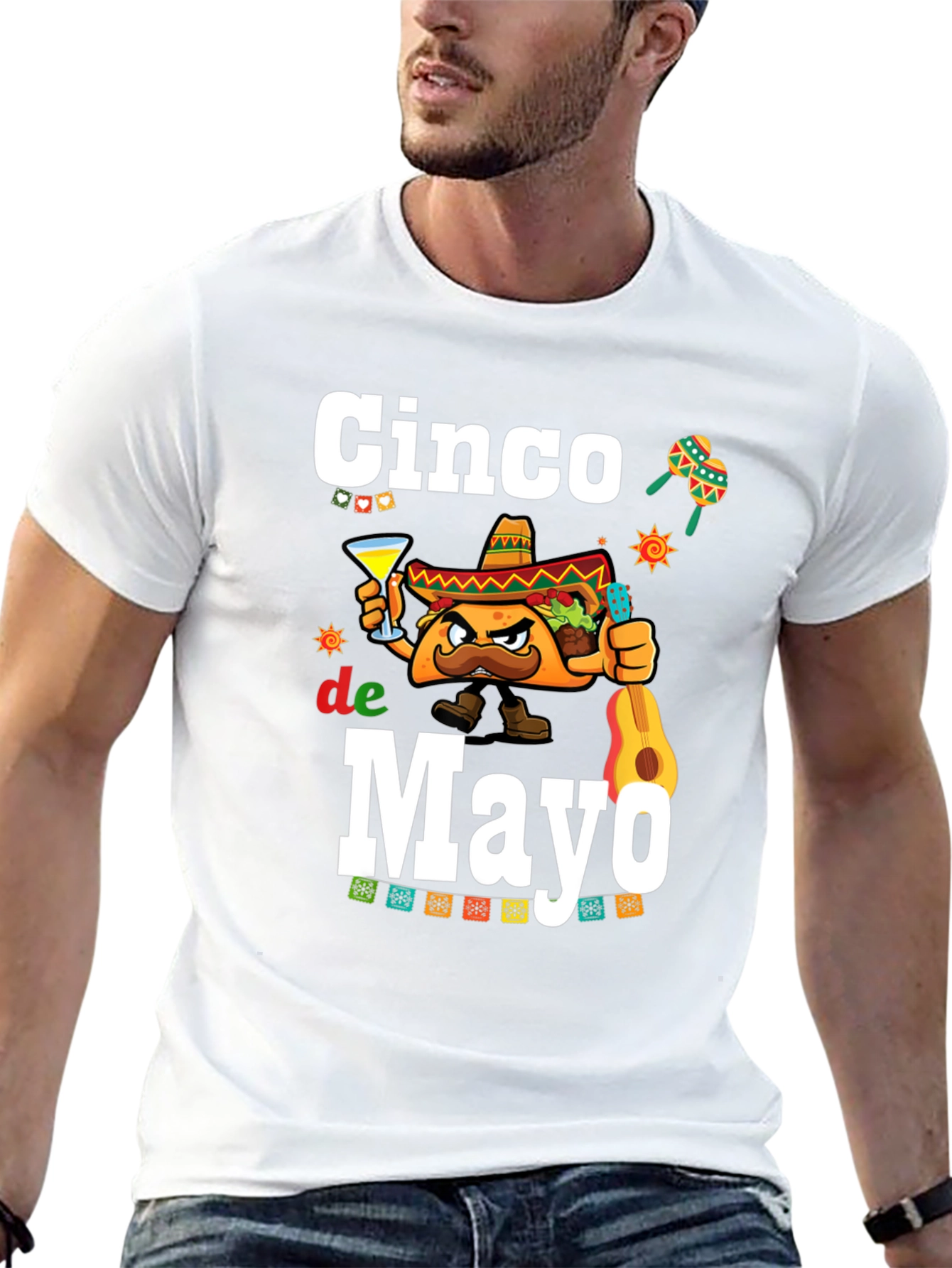 Cinco de Mayo T-Shirt - Taco Fiesta Party Tee