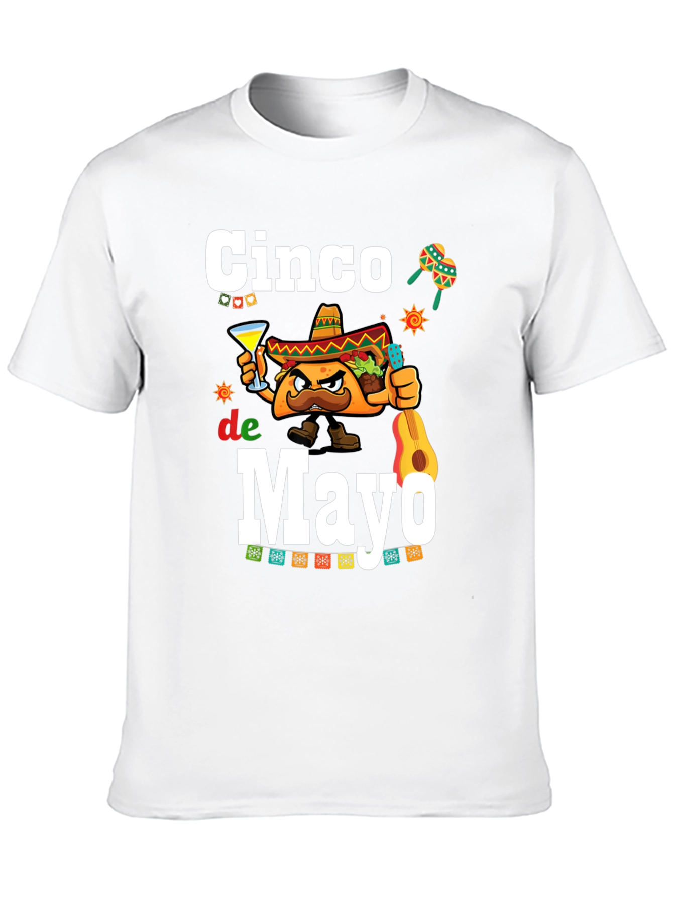 Cinco de Mayo T-Shirt - Taco Fiesta Party Tee