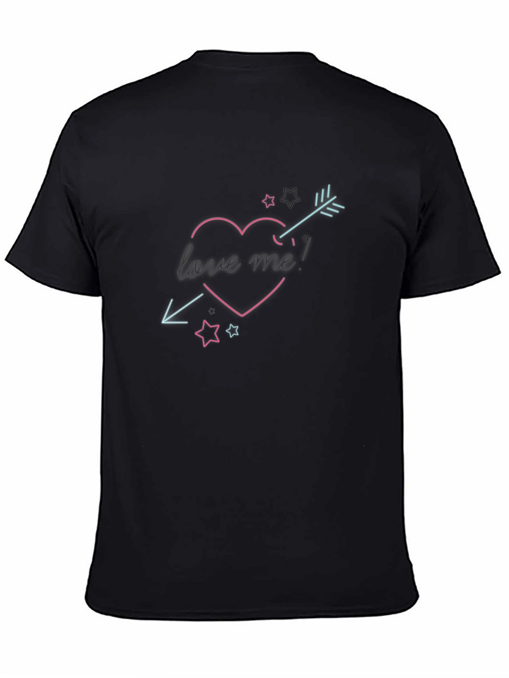 Love Me! T-Shirt Heart Arrow Graphic Tee