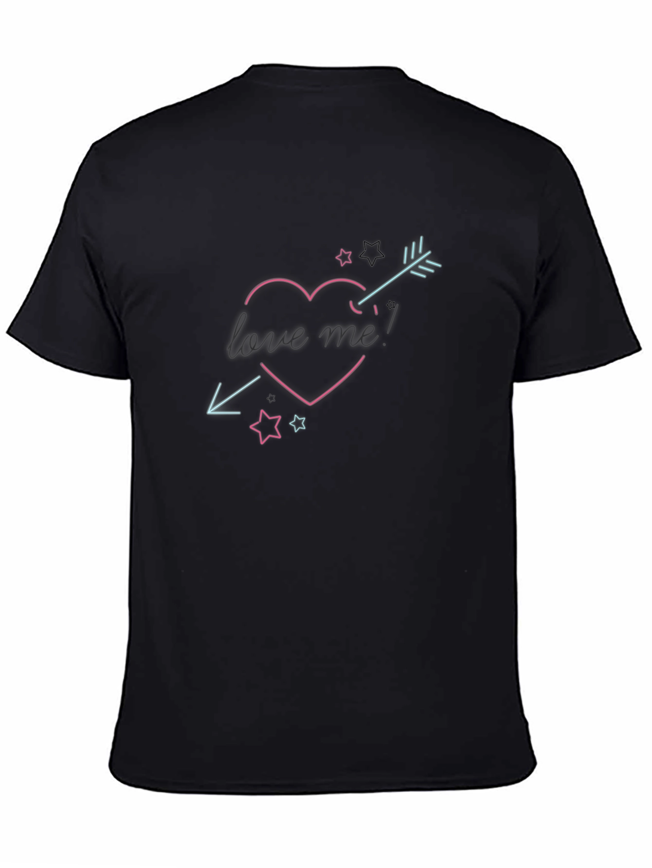 Love Me! T-Shirt Heart Arrow Graphic Tee