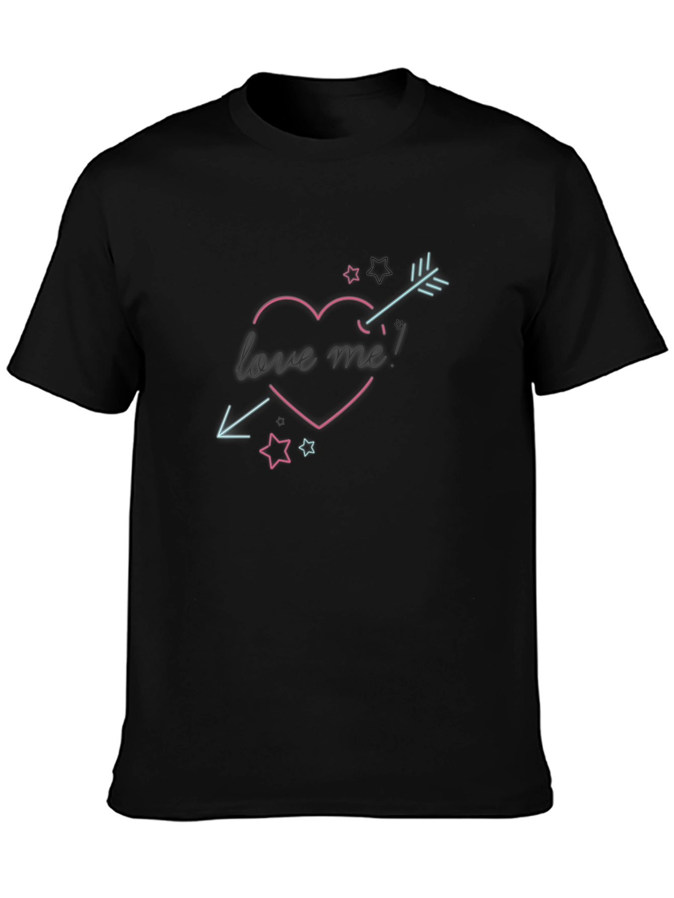 Love Me! T-Shirt Heart Arrow Graphic Tee