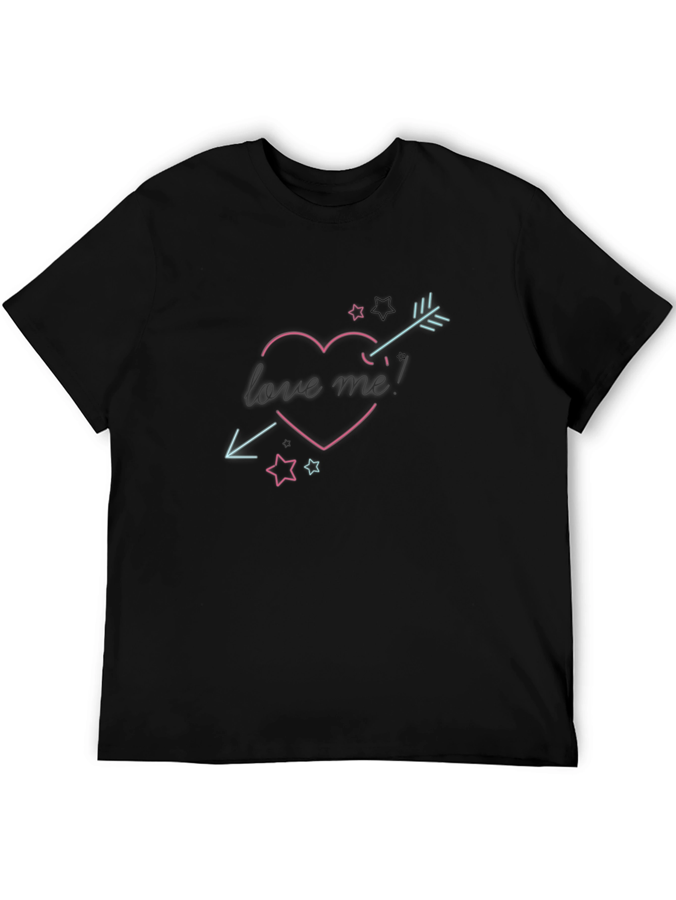 Love Me! T-Shirt Heart Arrow Graphic Tee
