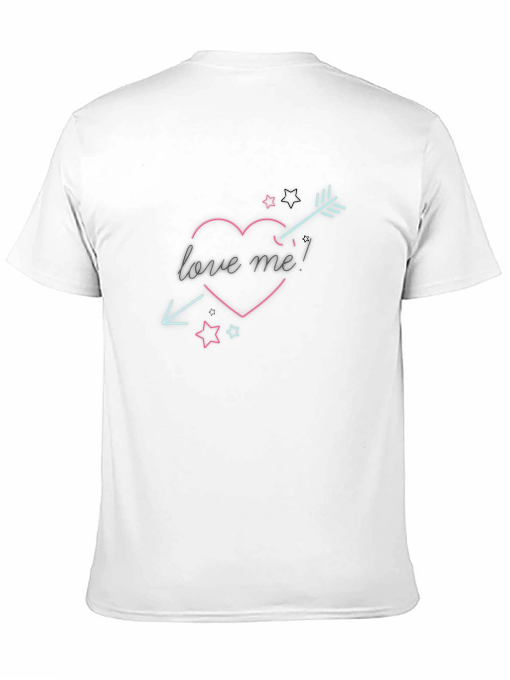 Love Me! T-Shirt Heart Arrow Graphic Tee