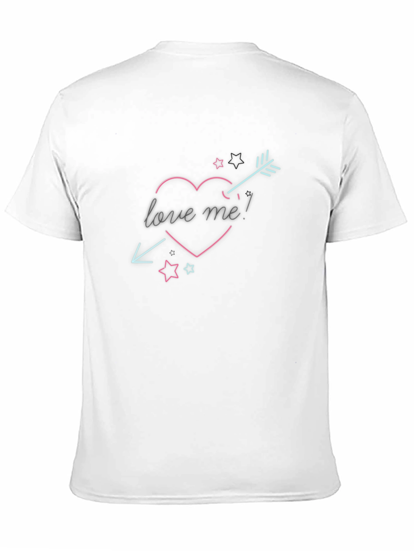 Love Me! T-Shirt Heart Arrow Graphic Tee