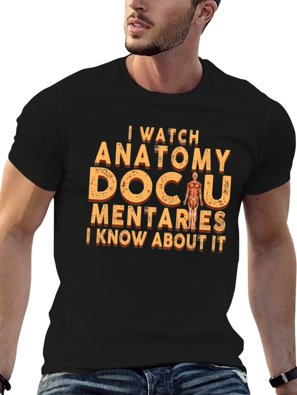 Anatomy Documentaries Graphic T-Shirt