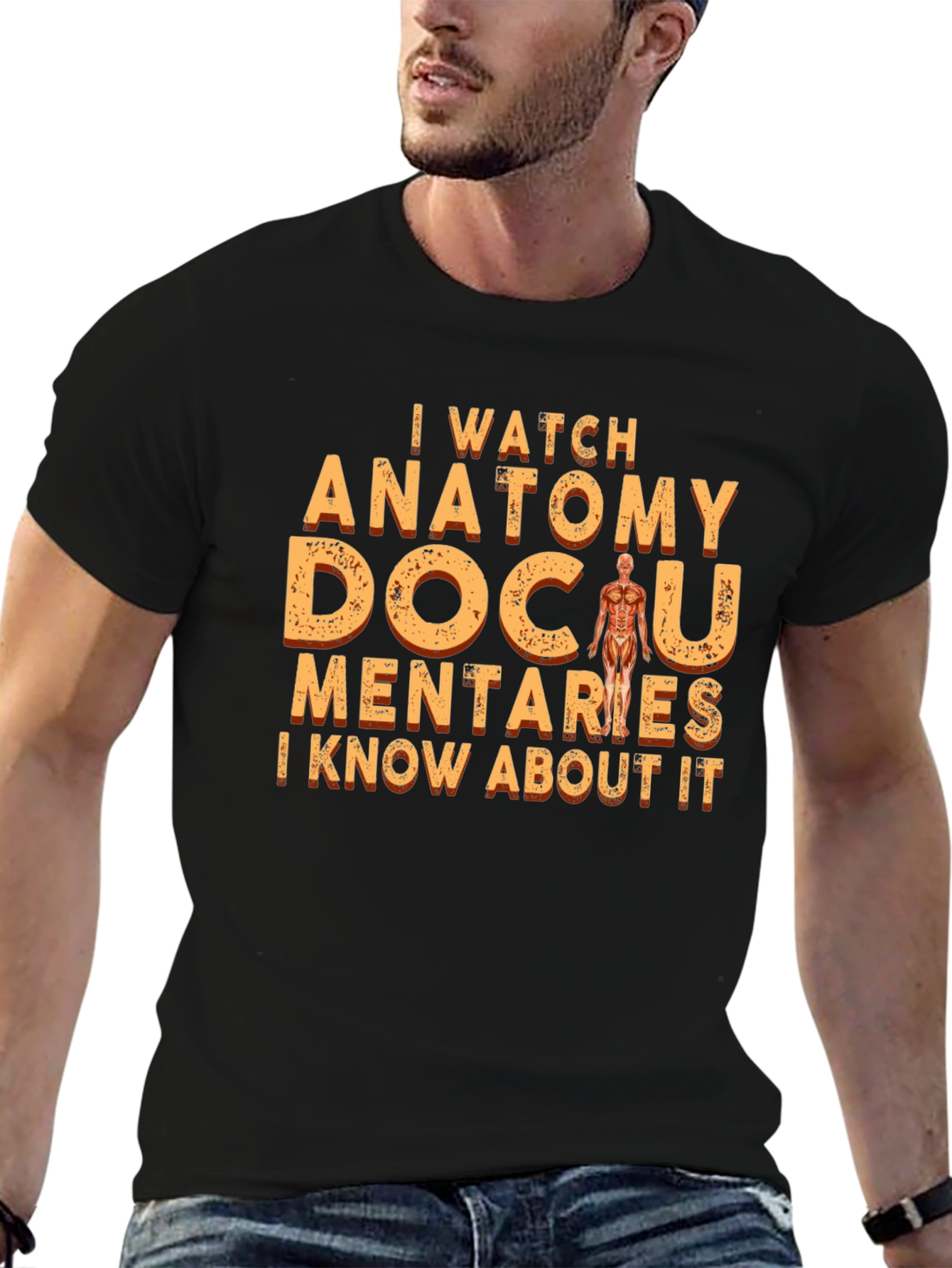 Anatomy Documentaries Graphic T-Shirt