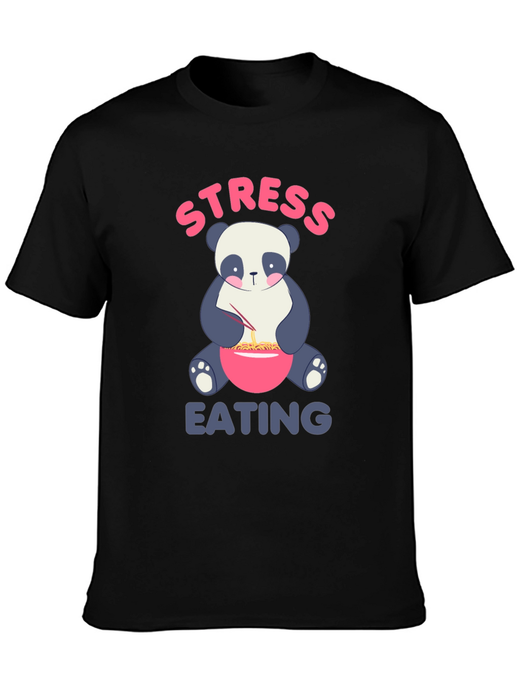 Stress Eating Panda T-Shirt