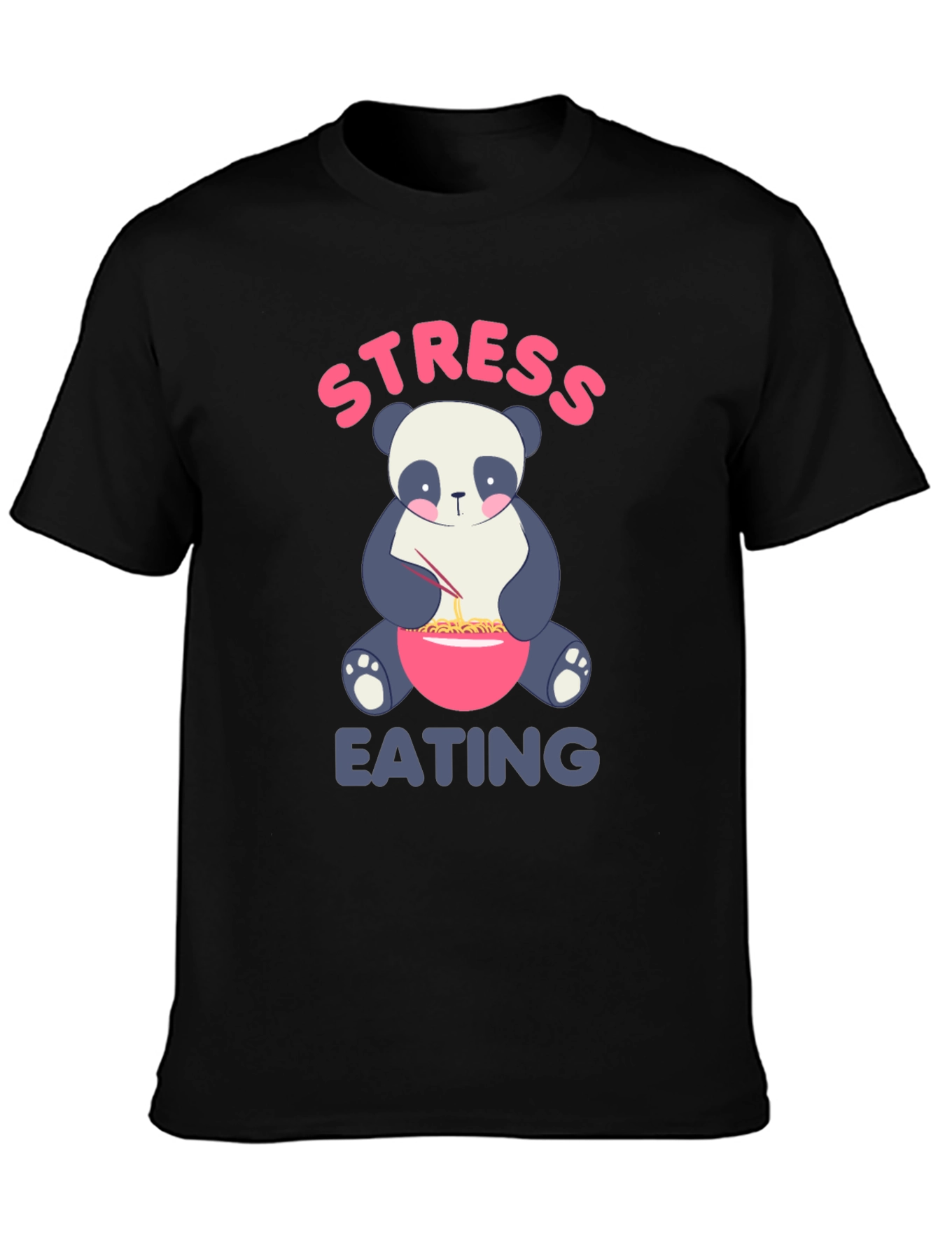 Stress Eating Panda T-Shirt