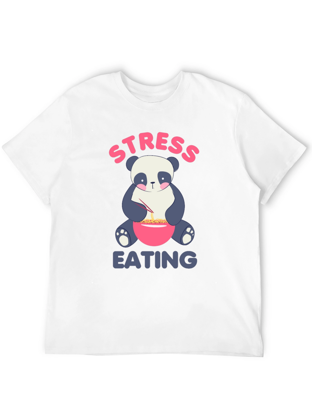 Stress Eating Panda T-Shirt