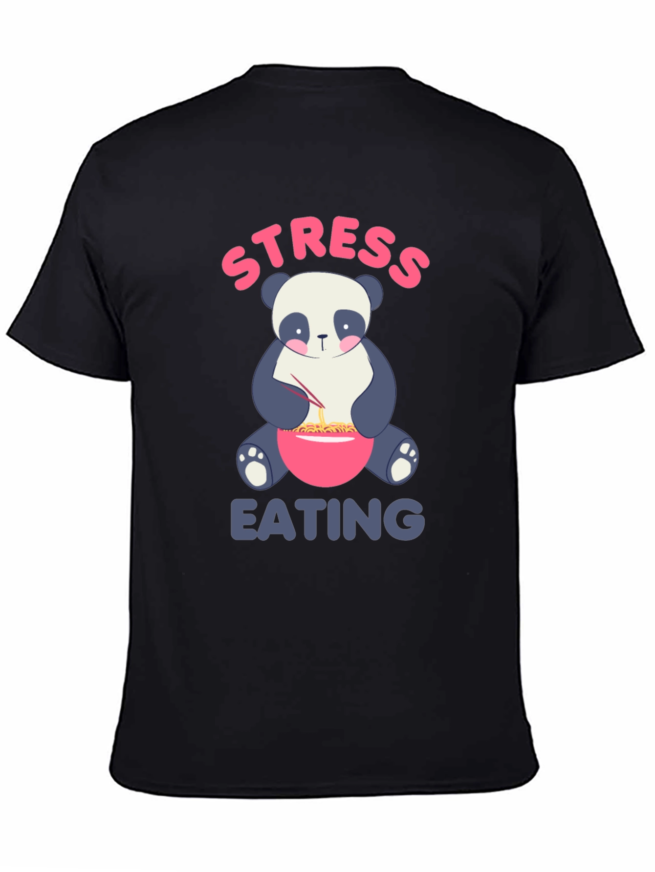 Stress Eating Panda T-Shirt