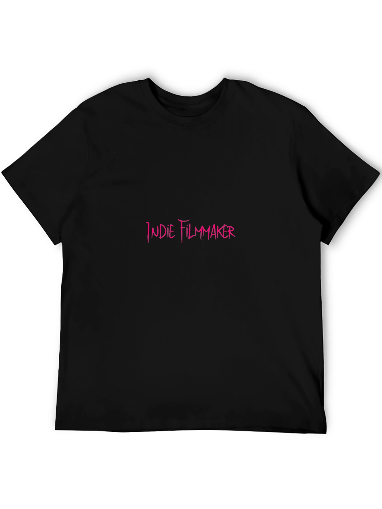 Indie Filmmaker Black Graphic Tee