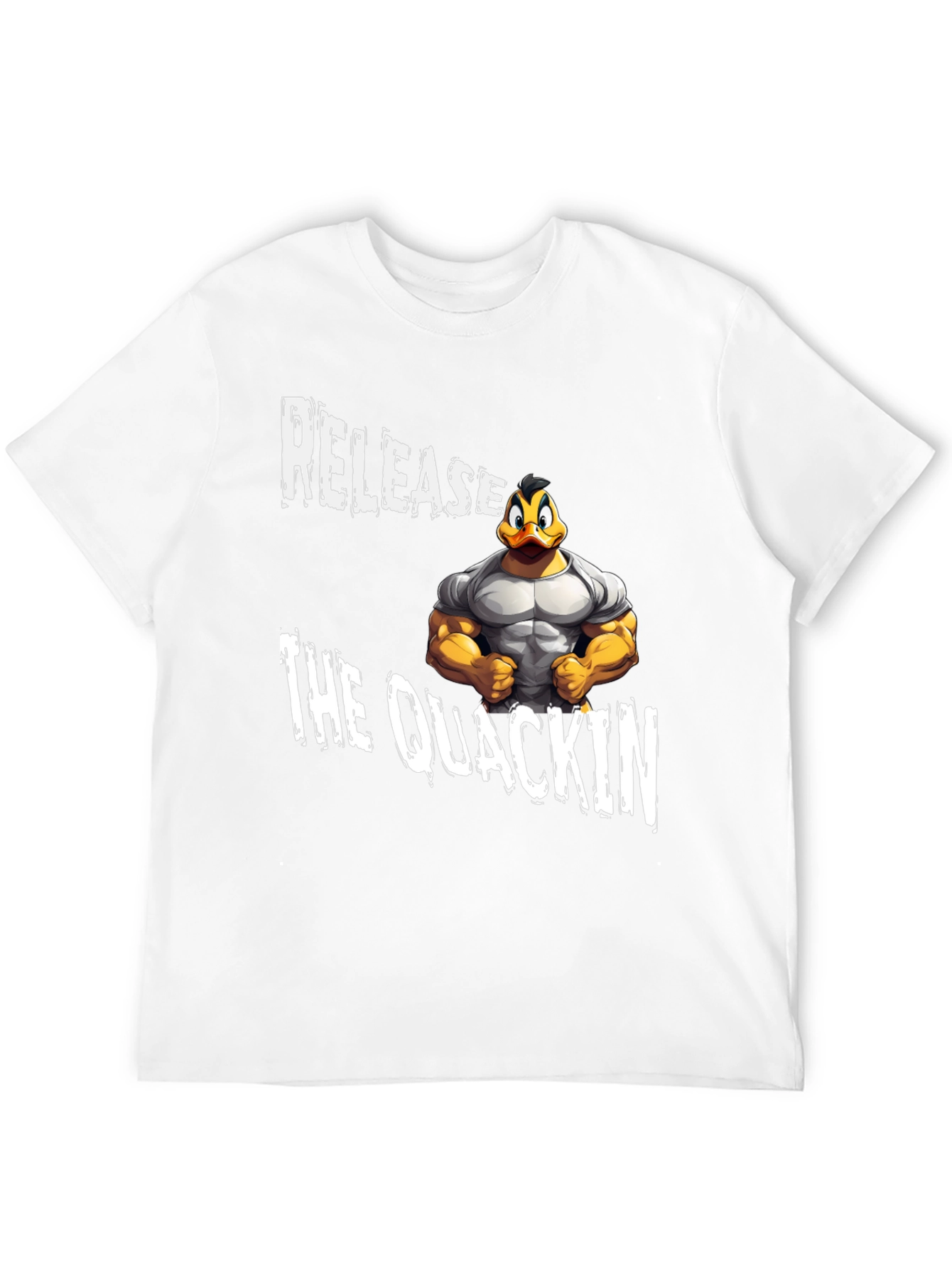 Release the Quackin Black Graphic T-Shirt