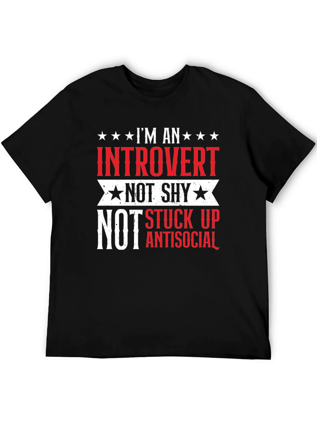Introvert Not Shy T-Shirt