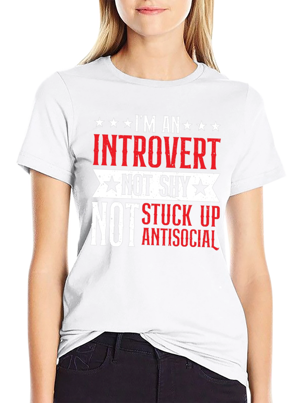 Introvert Not Shy T-Shirt