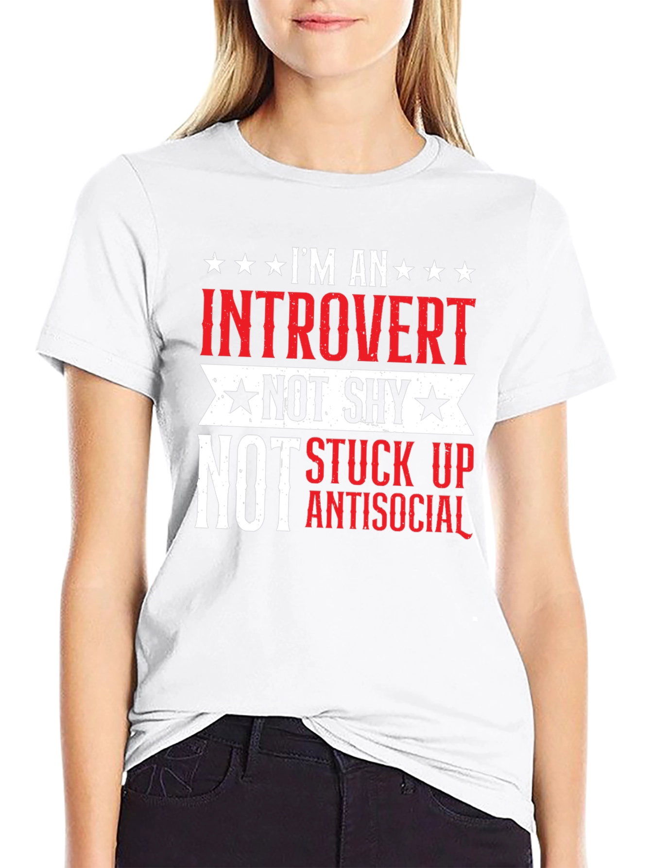 Introvert Not Shy T-Shirt