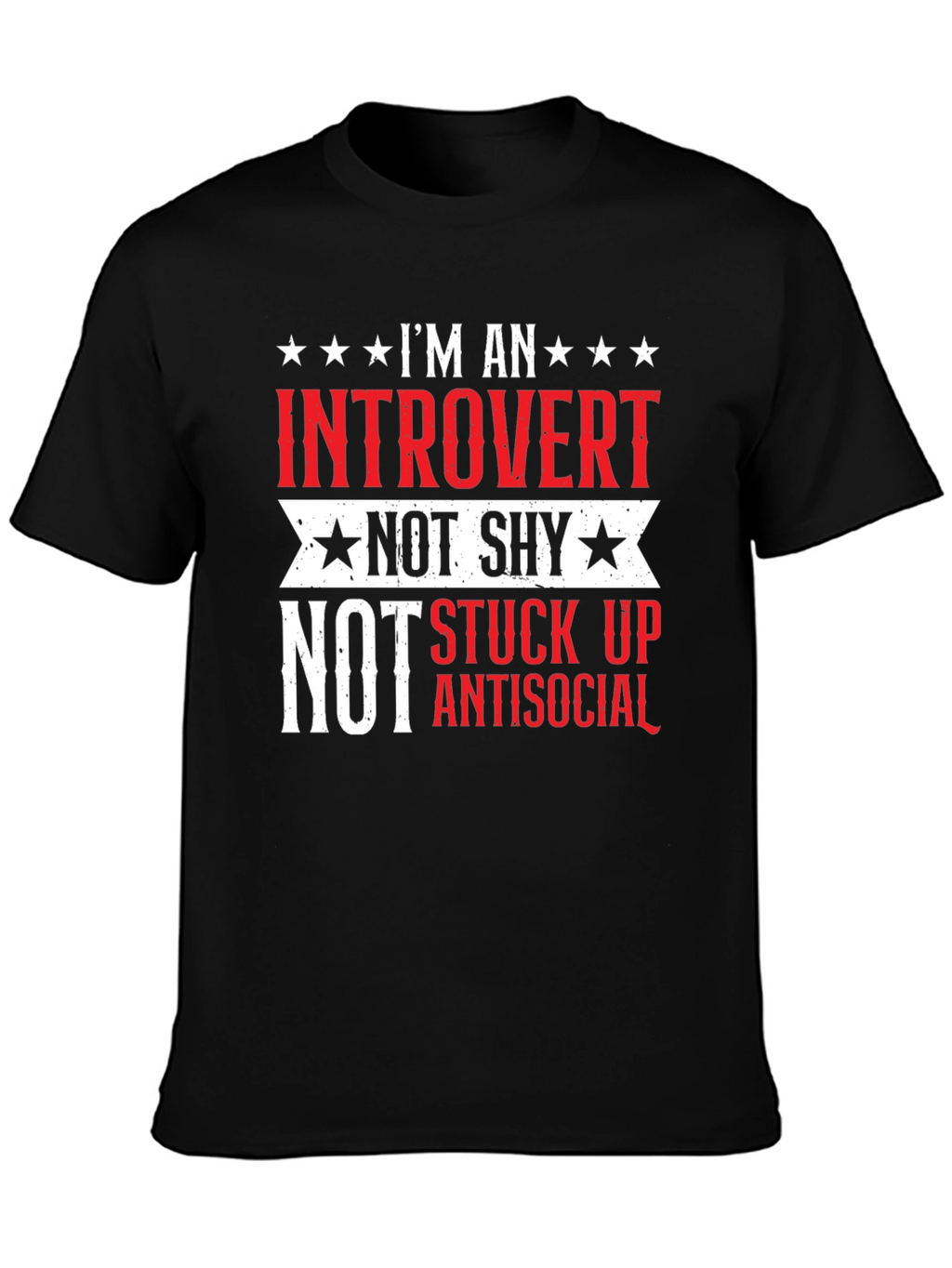 Introvert Not Shy T-Shirt