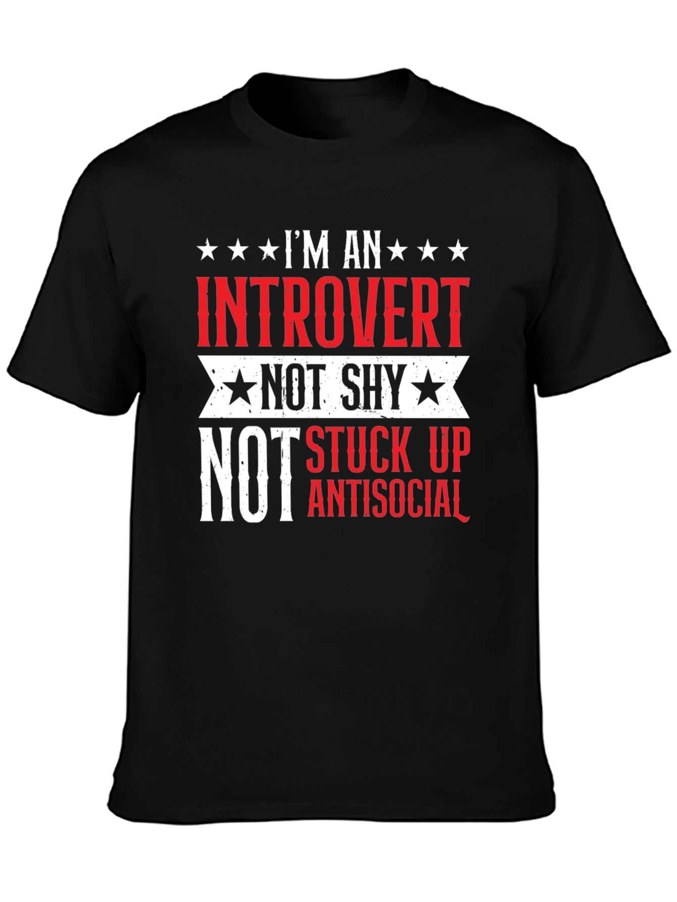 Introvert Not Shy T-Shirt