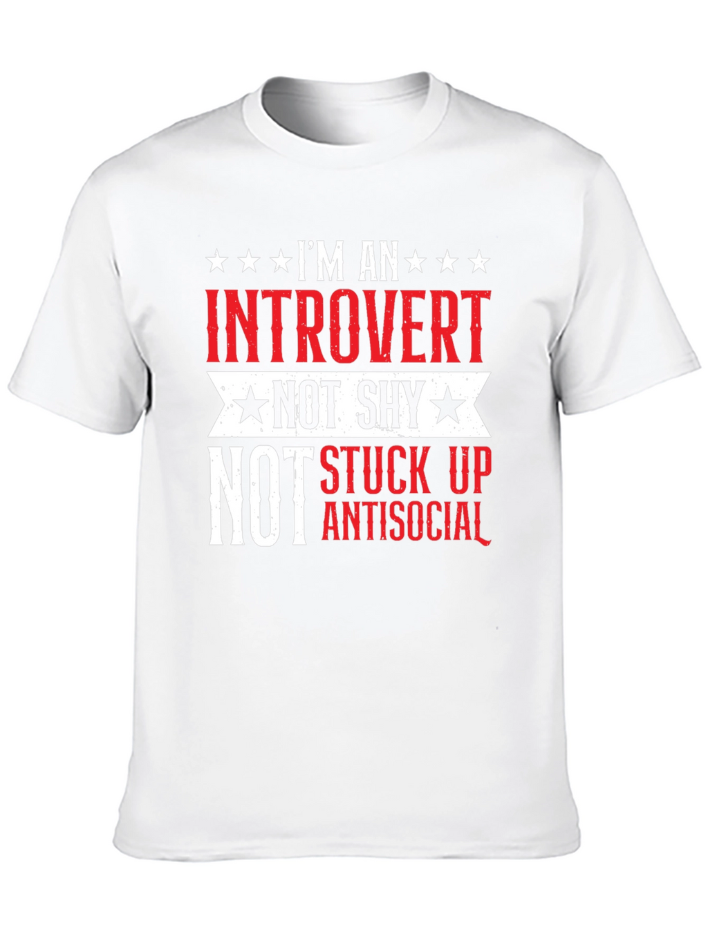 Introvert Not Shy T-Shirt