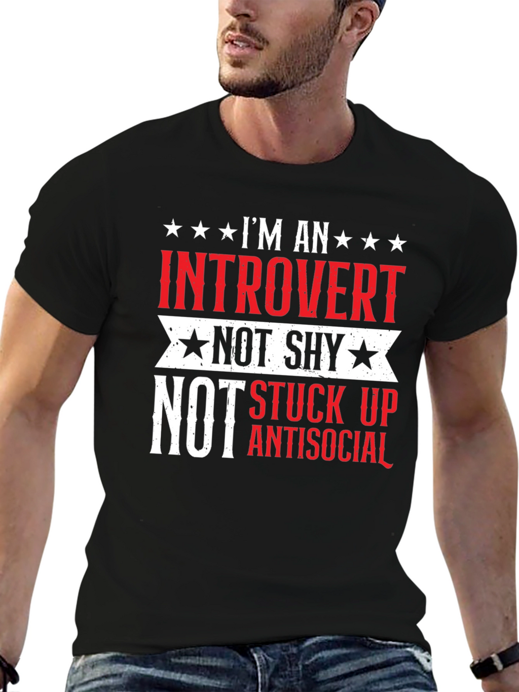 Introvert Not Shy T-Shirt
