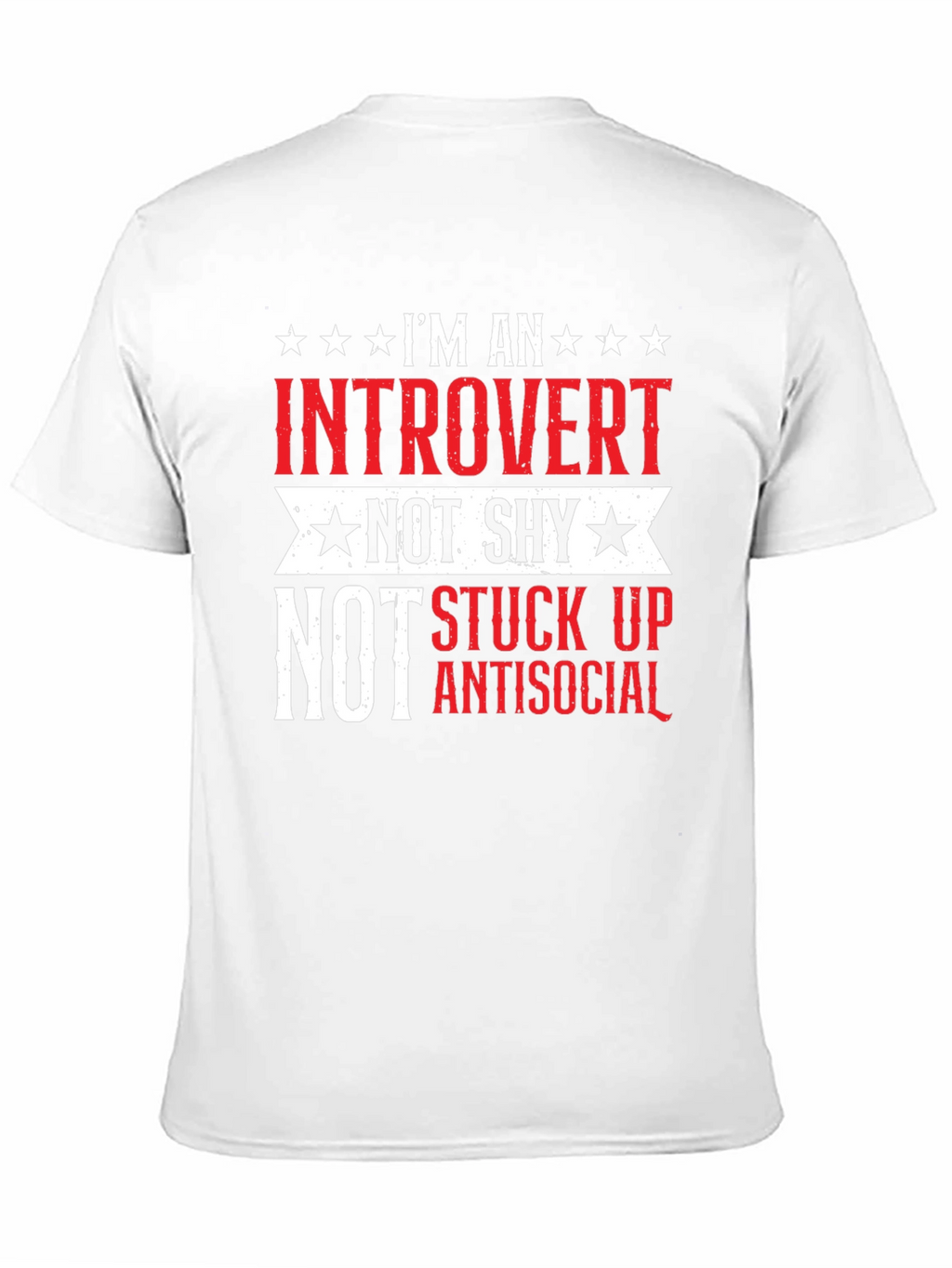 Introvert Not Shy T-Shirt