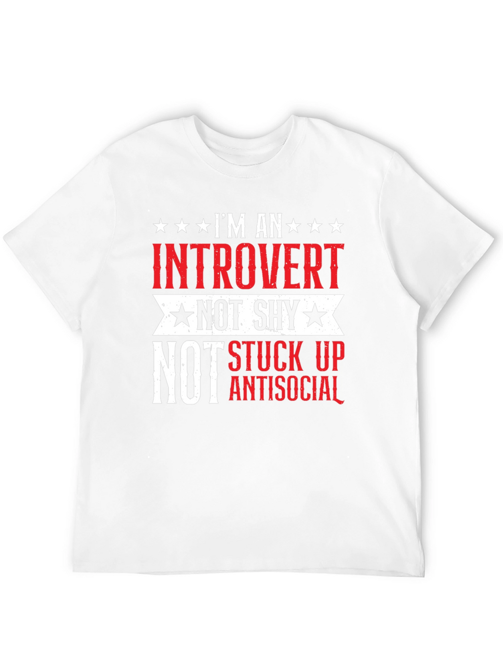 Introvert Not Shy T-Shirt