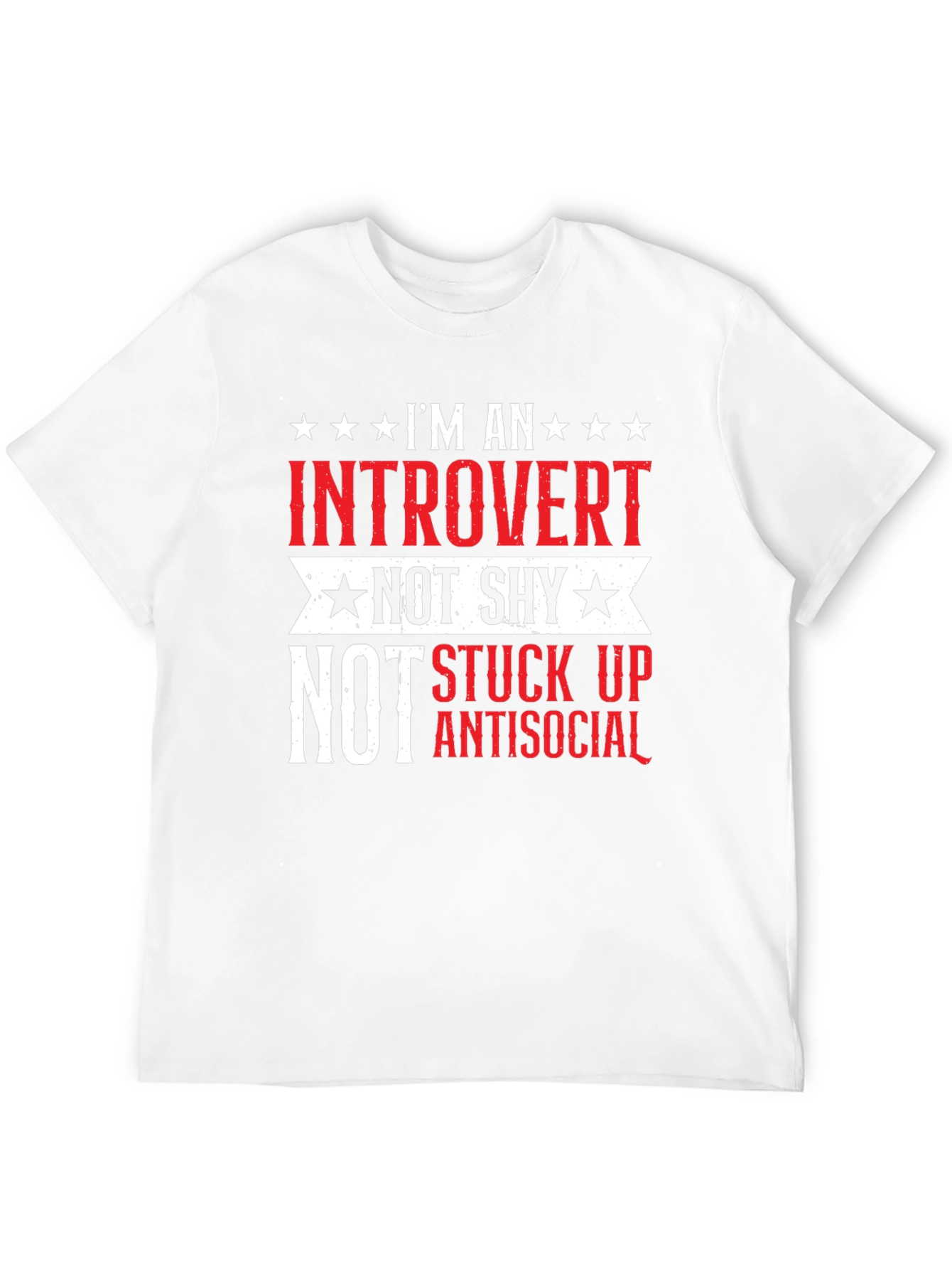 Introvert Not Shy T-Shirt