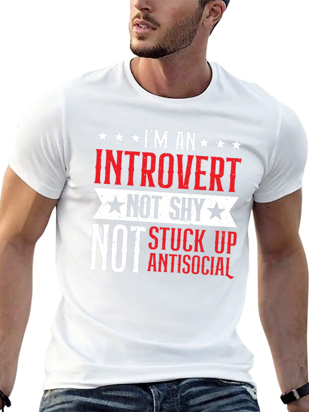 Introvert Not Shy T-Shirt