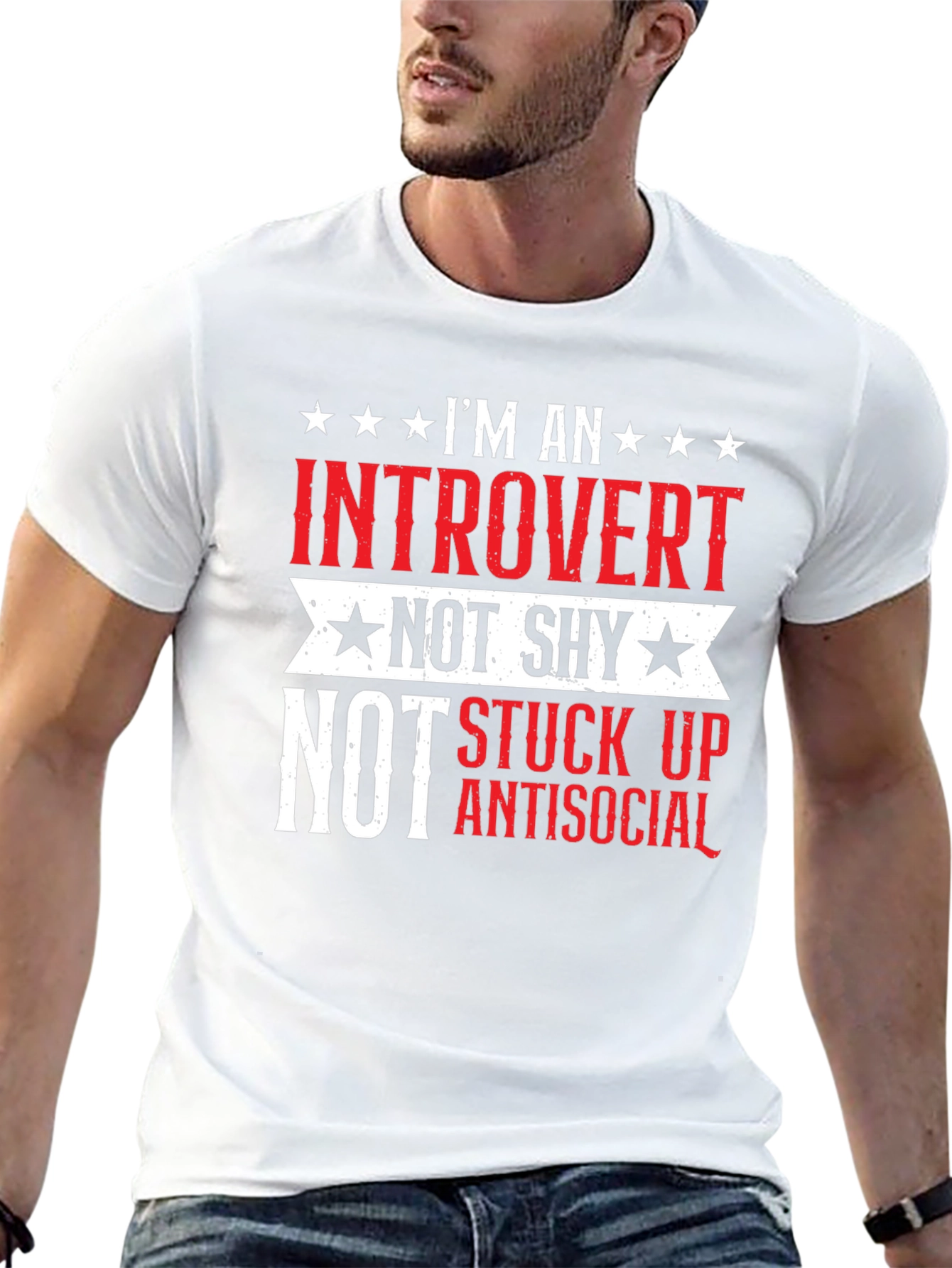 Introvert Not Shy T-Shirt