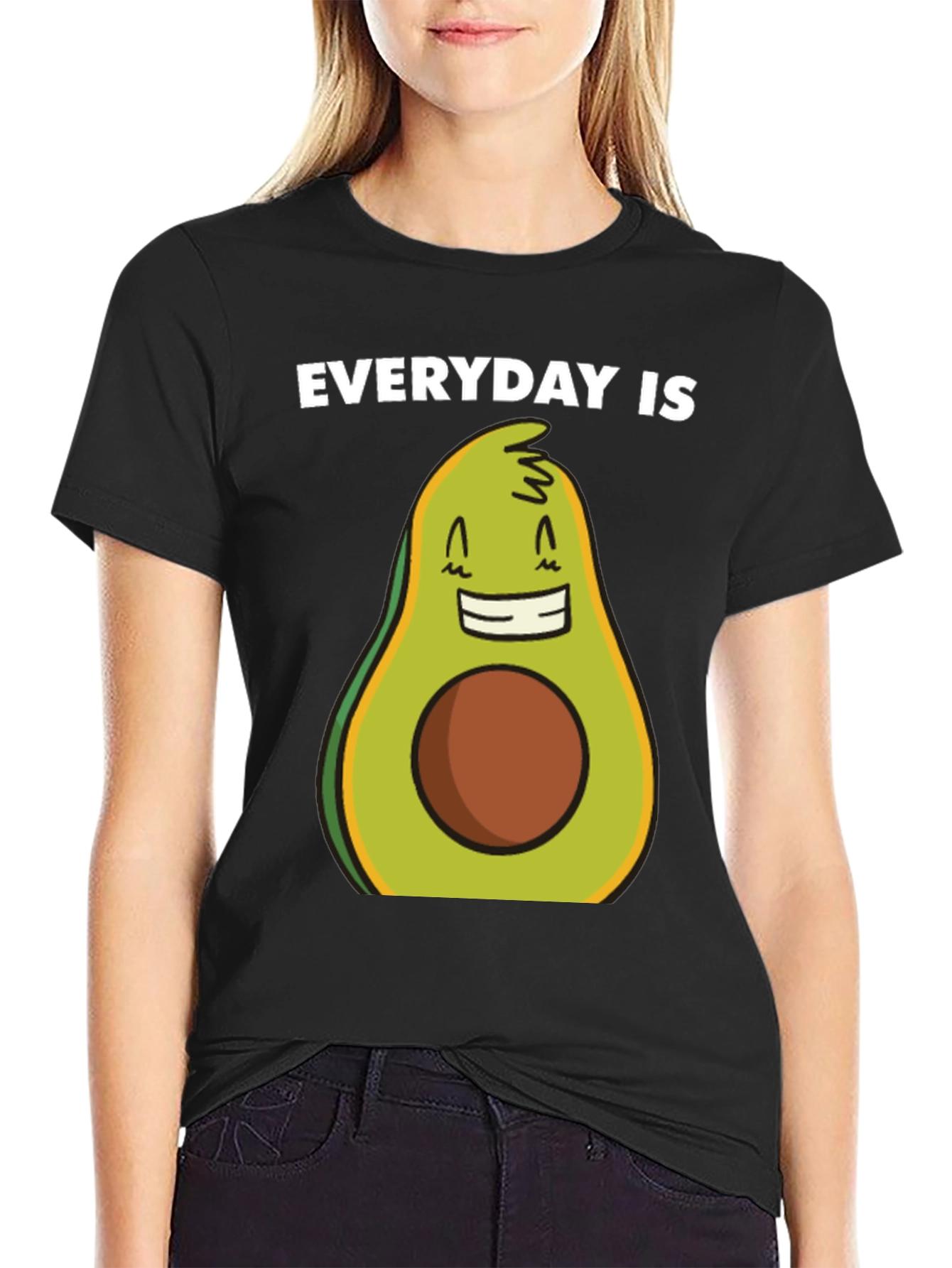 Everyday is Avocado T-Shirt - Funny Graphic Tee