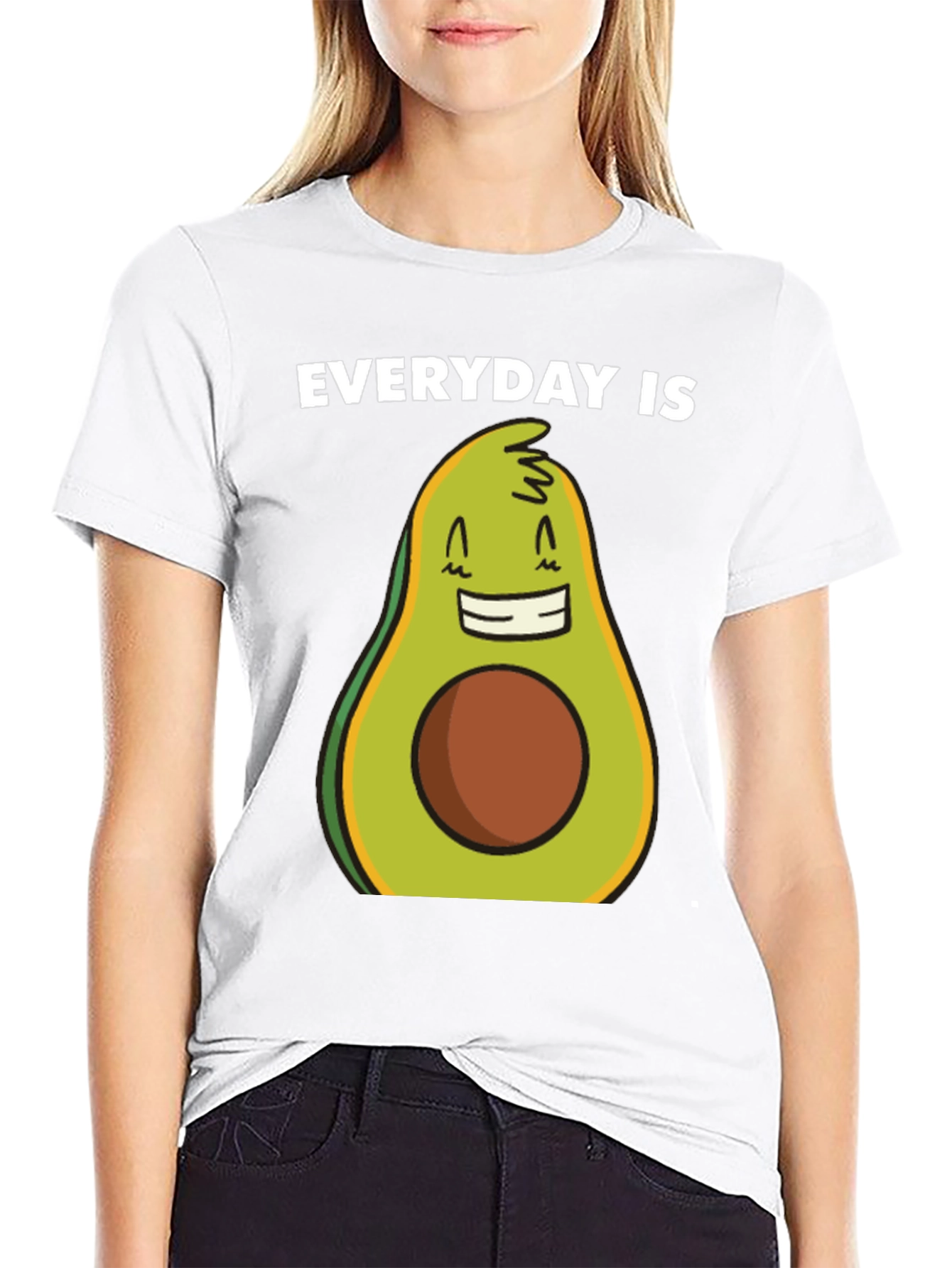 Everyday is Avocado T-Shirt - Funny Graphic Tee