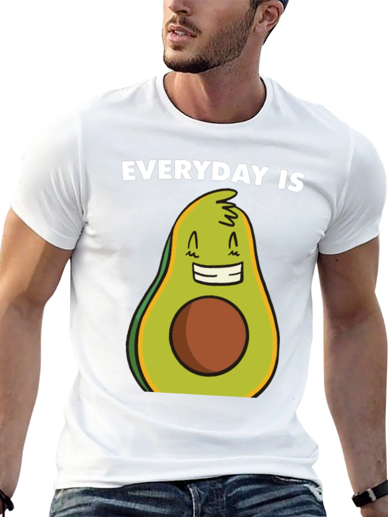 Everyday is Avocado T-Shirt - Funny Graphic Tee