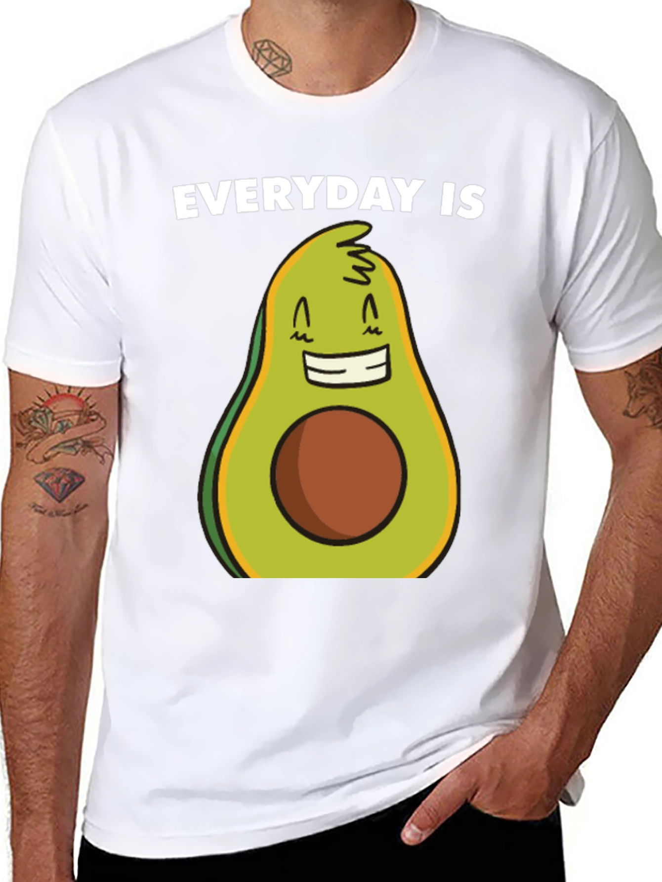 Everyday is Avocado T-Shirt - Funny Graphic Tee