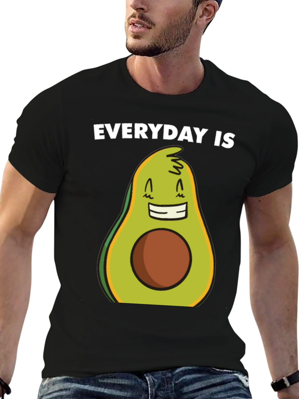 Everyday is Avocado T-Shirt - Funny Graphic Tee