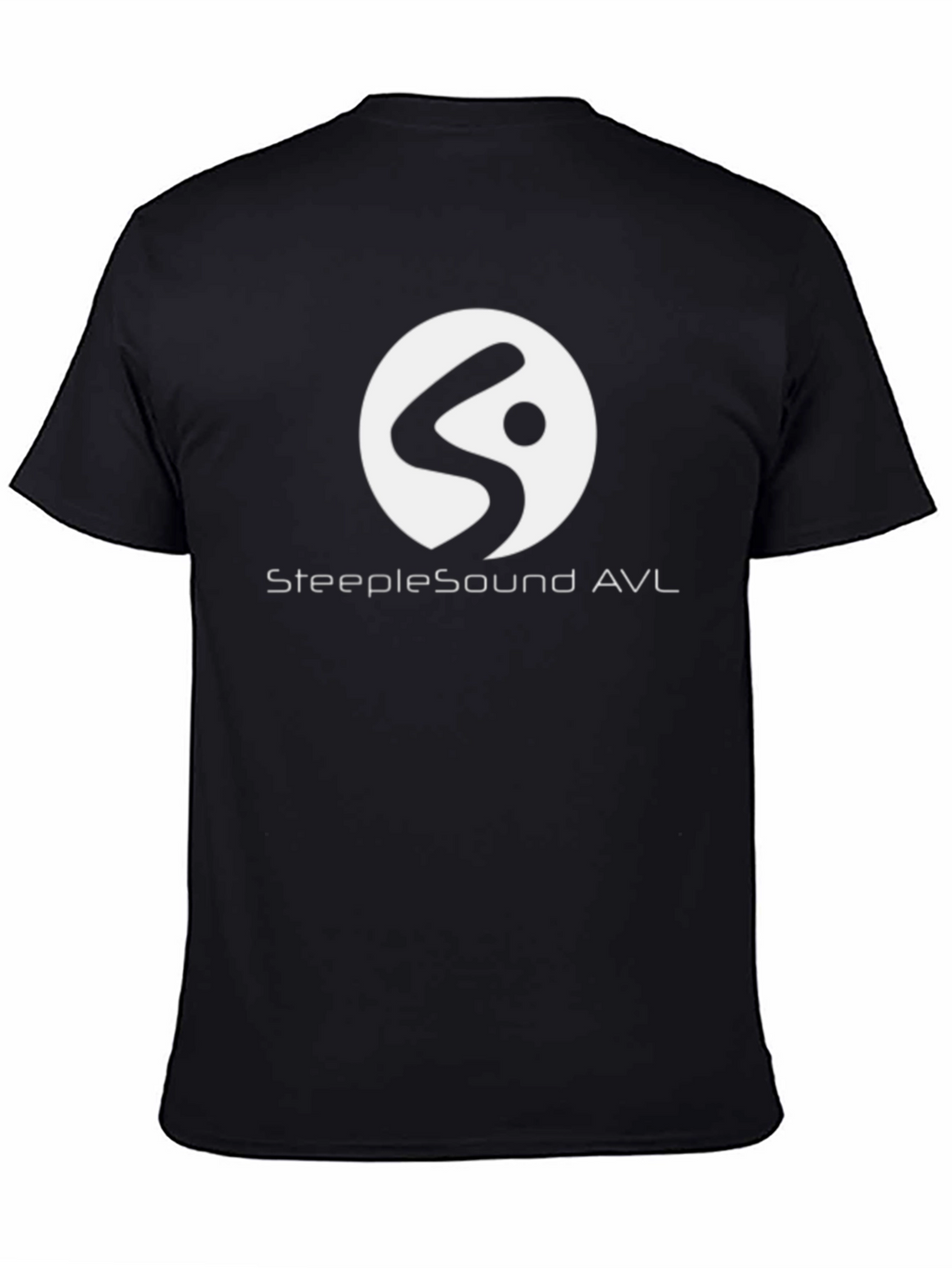 SteepleSound AVL Black T-Shirt with Logo