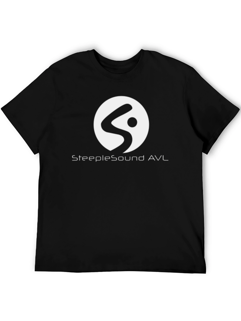 SteepleSound AVL Black T-Shirt with Logo