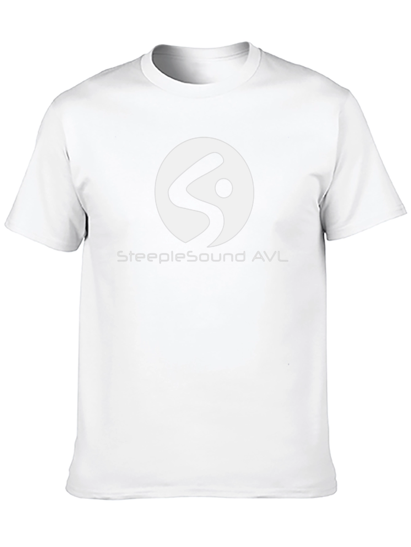 SteepleSound AVL Black T-Shirt with Logo
