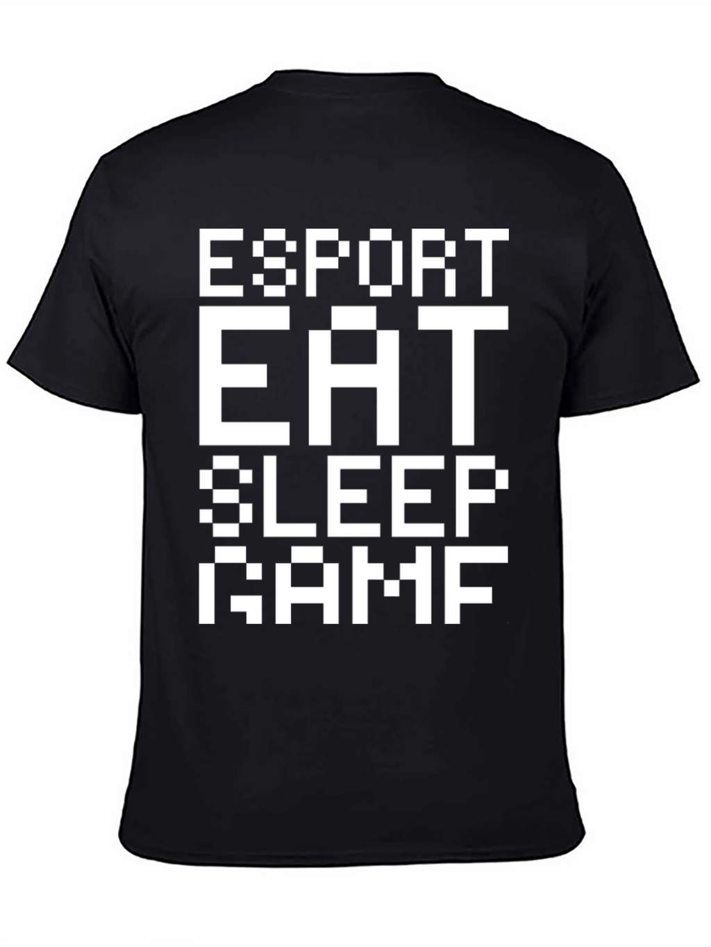 Esport Eat Sleep Game Pixel T-Shirt