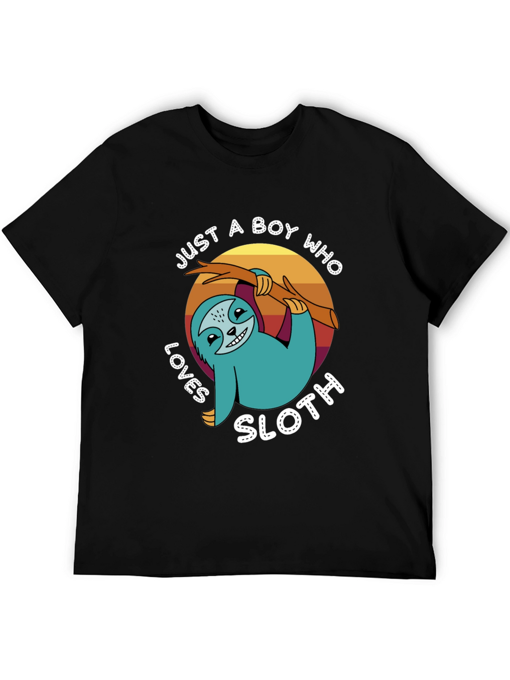 Just a Boy Who Loves Sloth T-Shirt