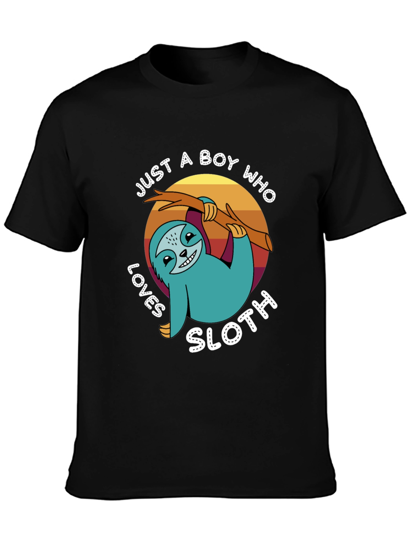 Just a Boy Who Loves Sloth T-Shirt