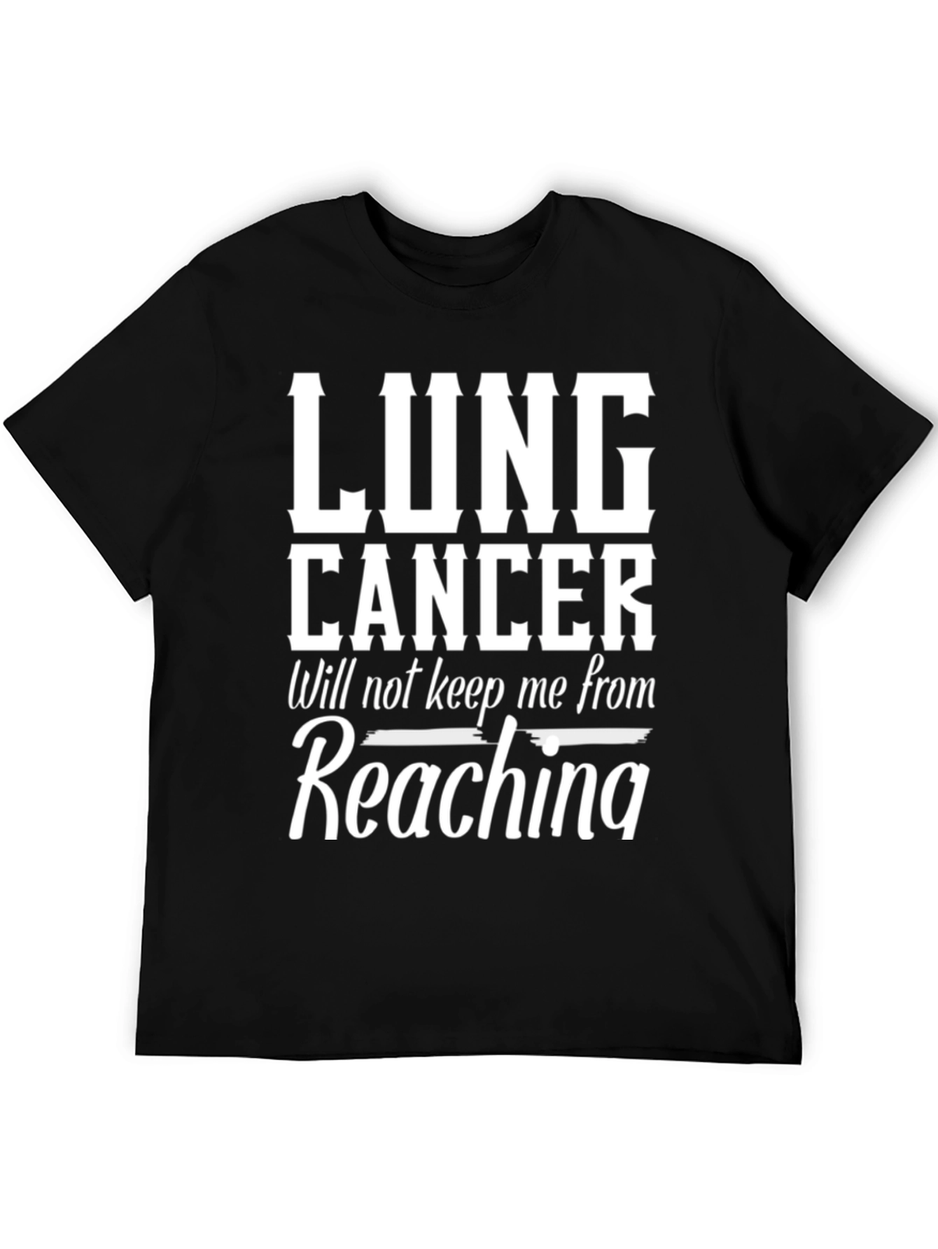 Lung Cancer Awareness T-Shirt - Reaching