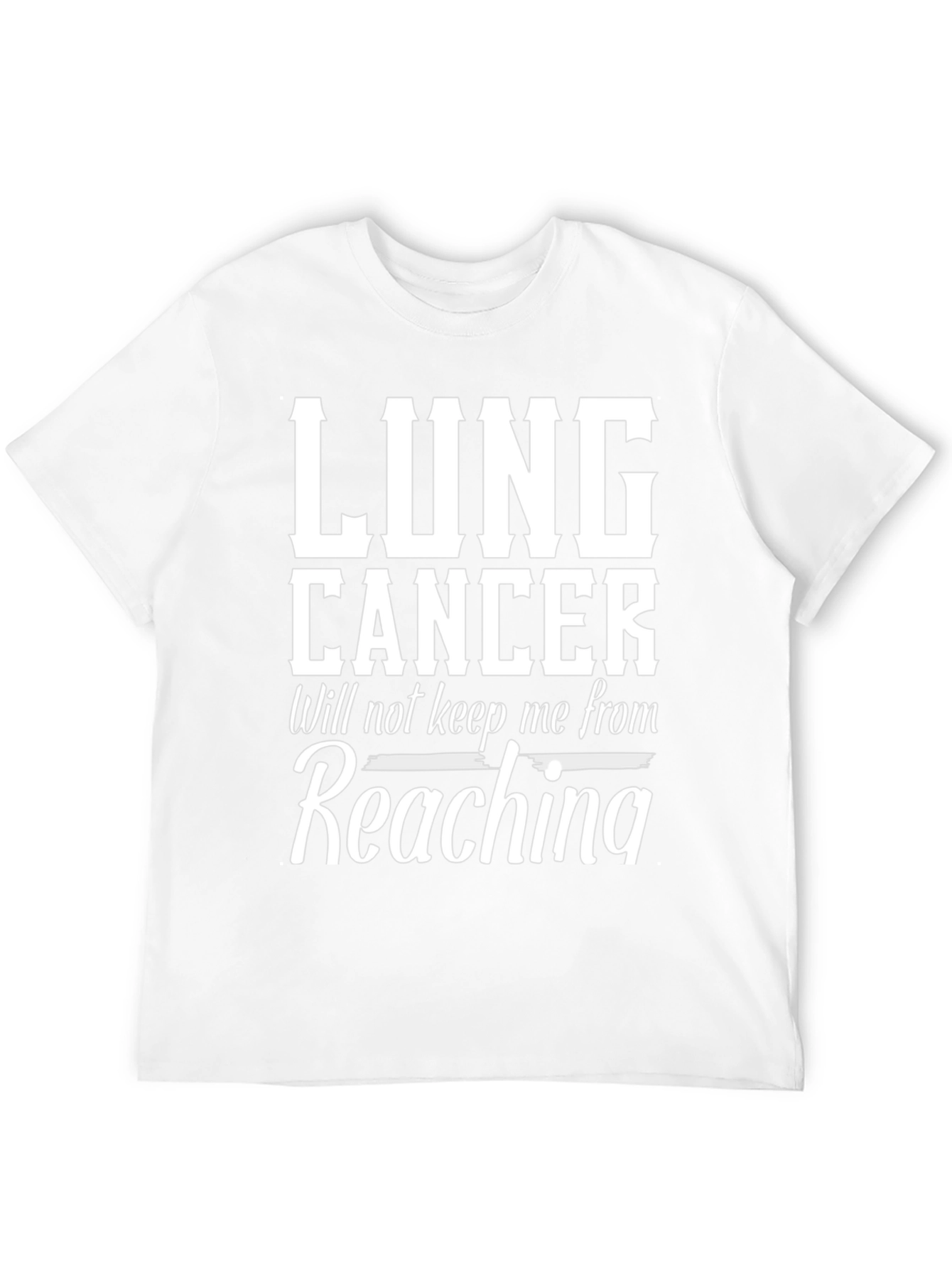 Lung Cancer Awareness T-Shirt - Reaching