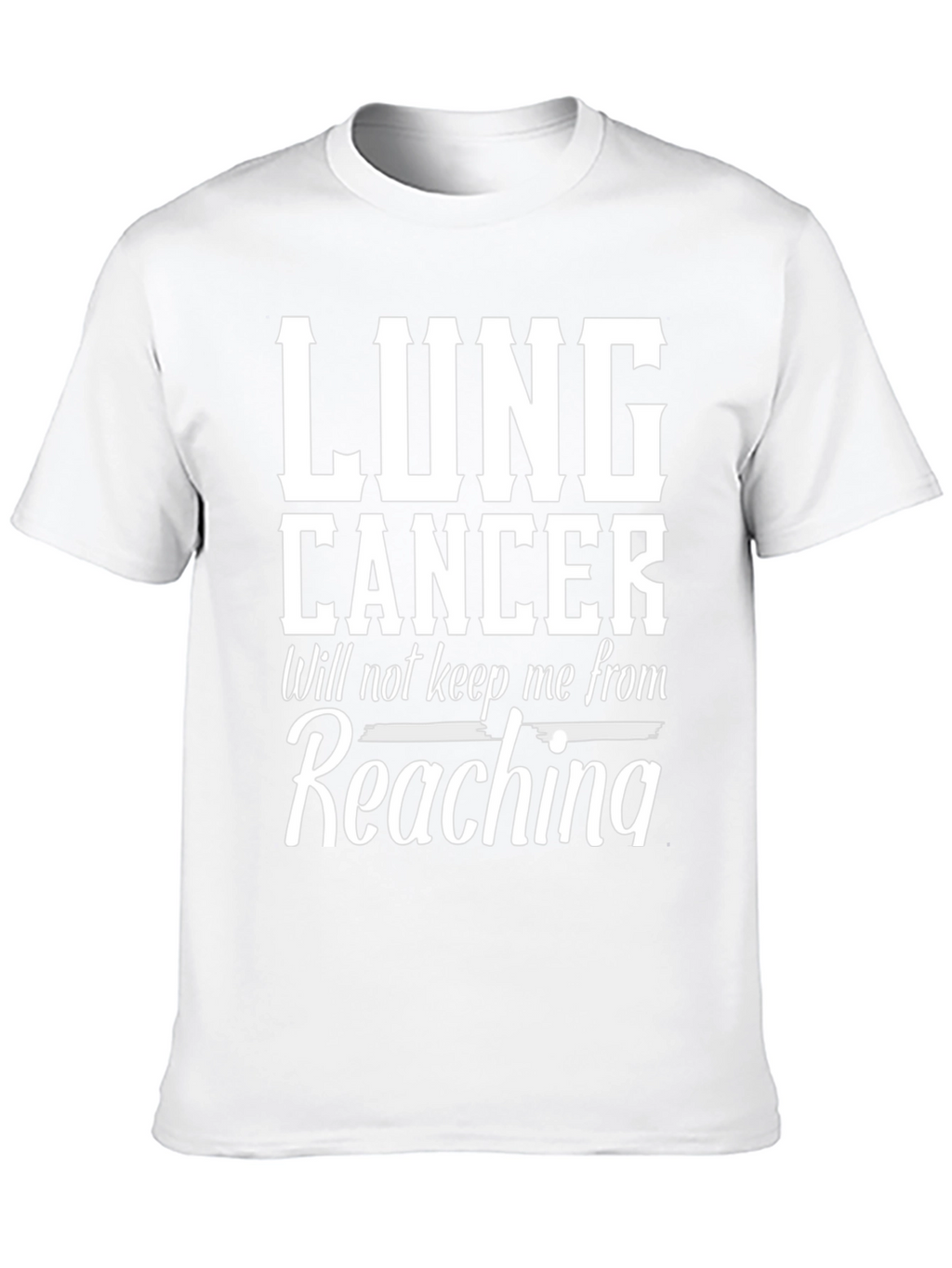 Lung Cancer Awareness T-Shirt - Reaching